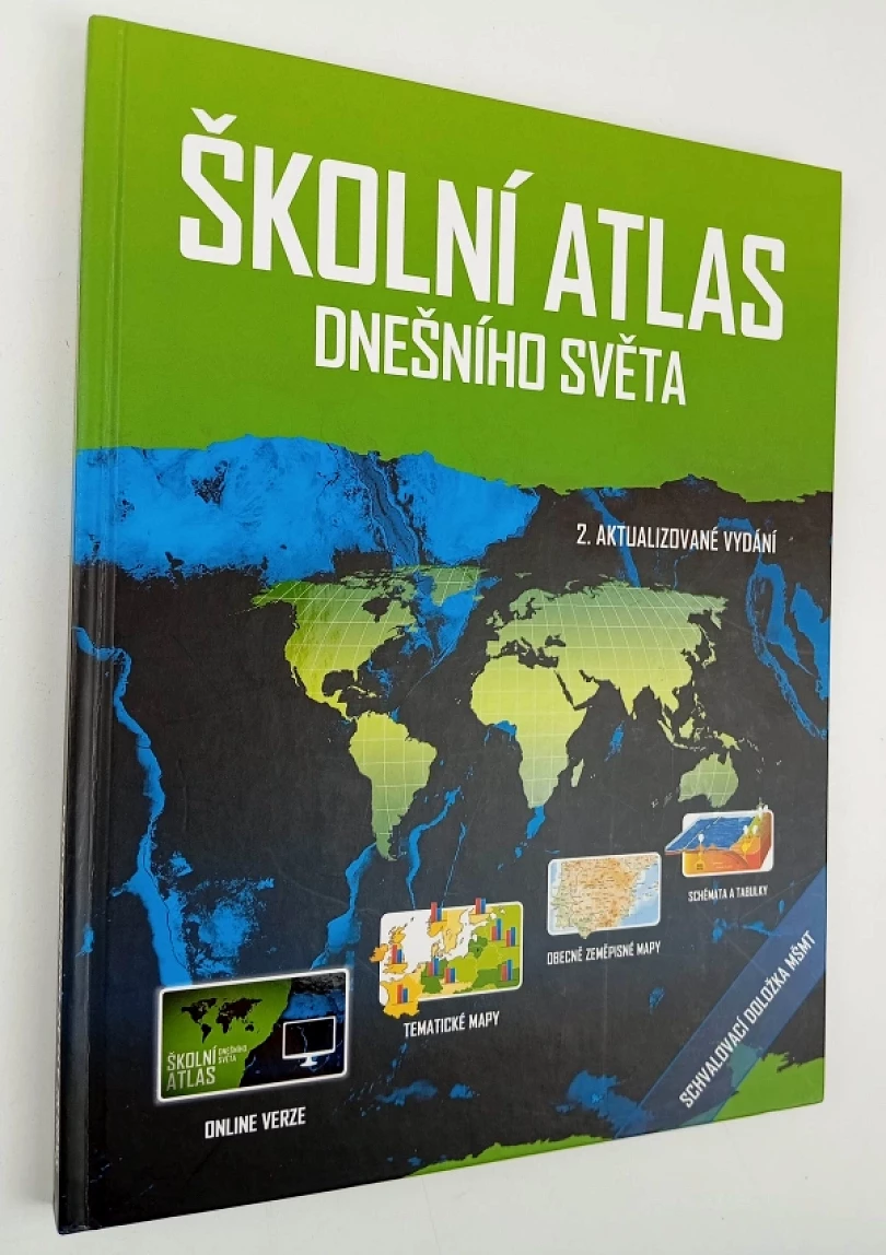Levně Školní atlas dnešního světa (, 2019)