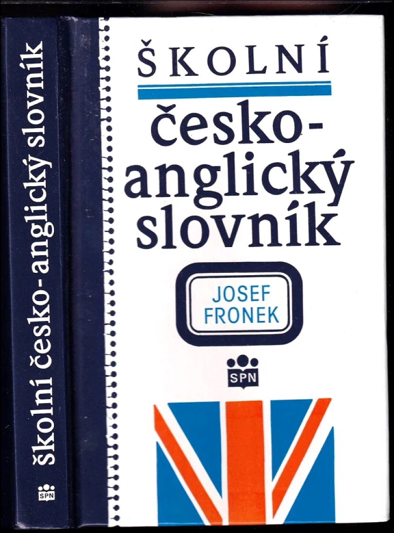 Školní česko-anglický slovník (Josef Froněk, 1993)