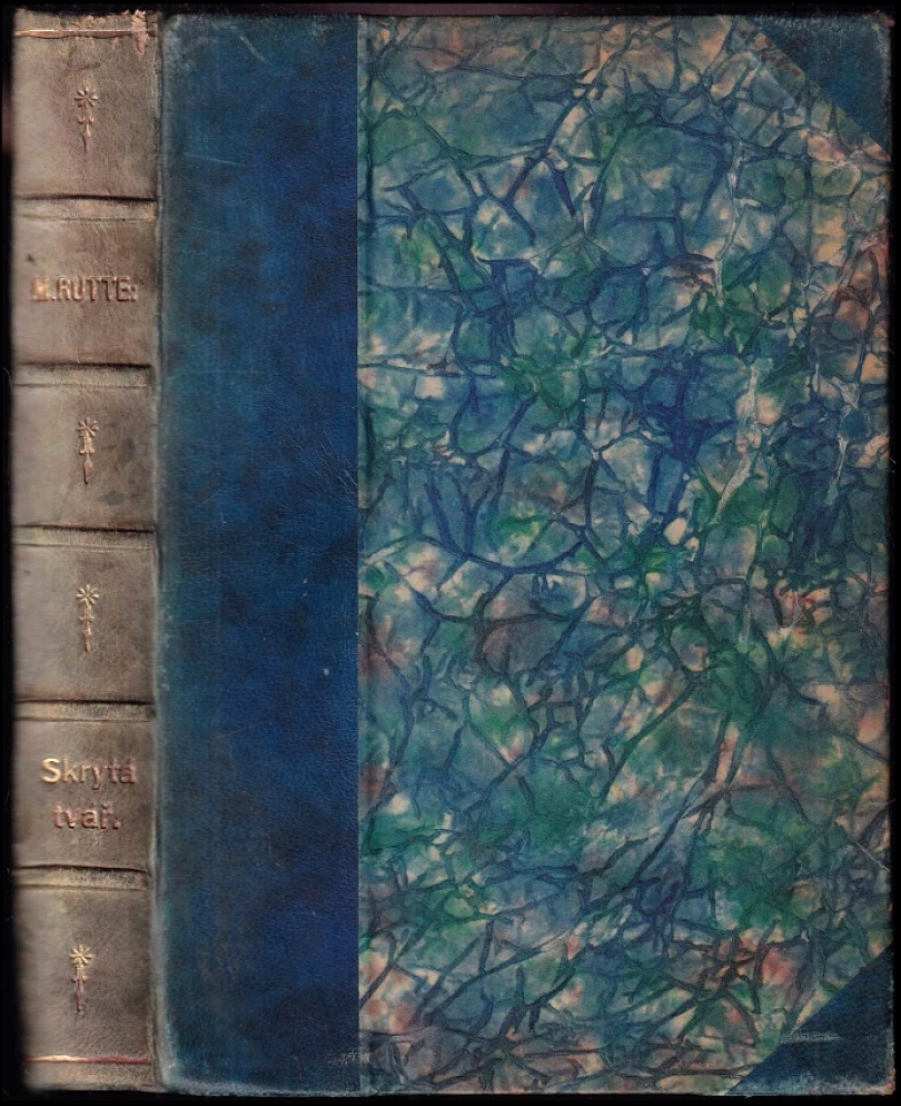 Levně Skrytá tvář VÝTISK č. 23 ze 750, PODPIS Miroslav Rutte (Miroslav Rutte, 1925)