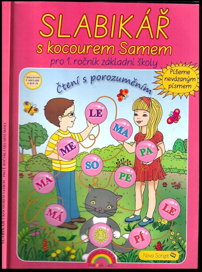 Levně Slabikář s kocourem Samem (Lenka Andrýsková, 2016)