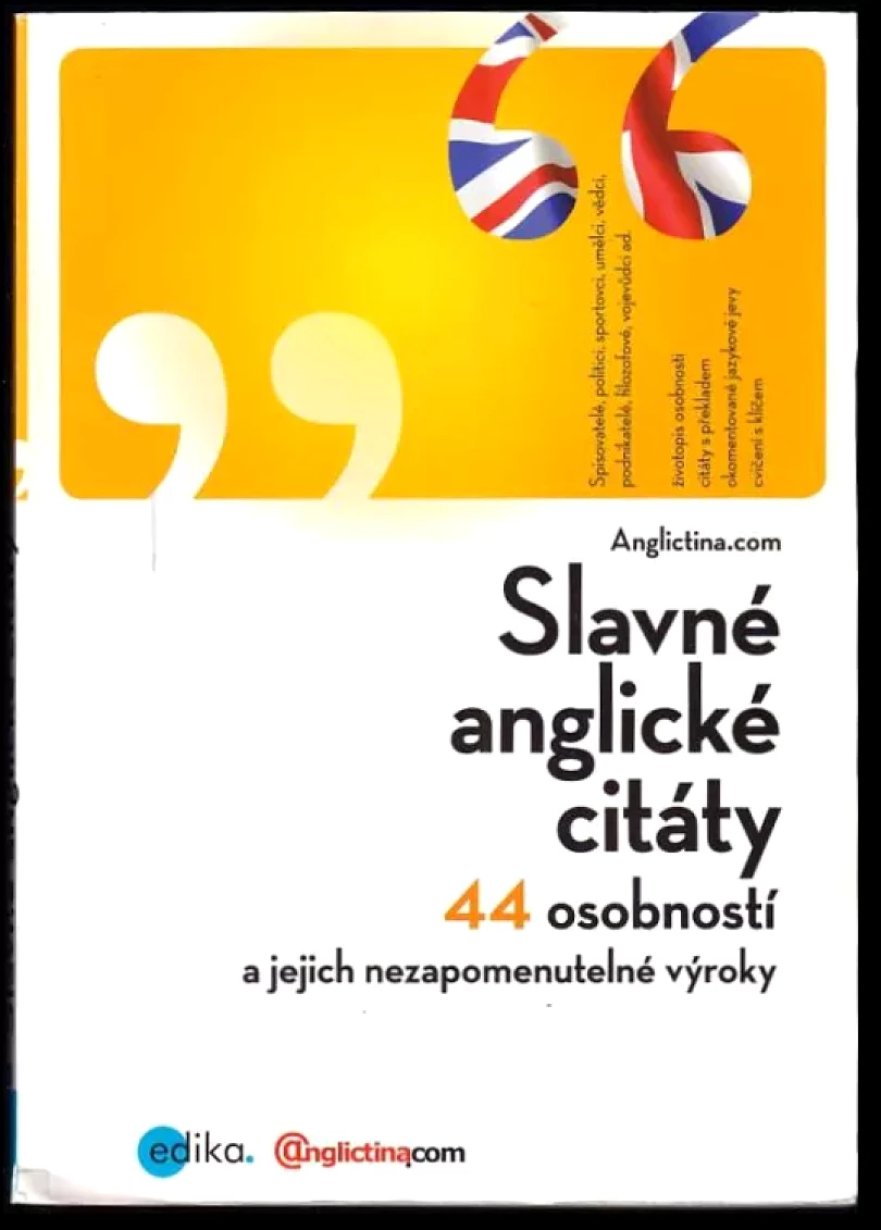 Slavné anglické citáty (Lucie Poslušná, 2012)