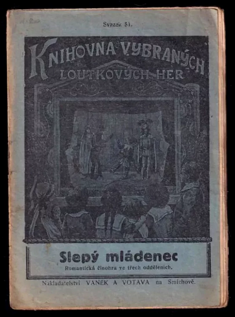 Slepý mládenec (Josef Kajetán Tyl, 1929)