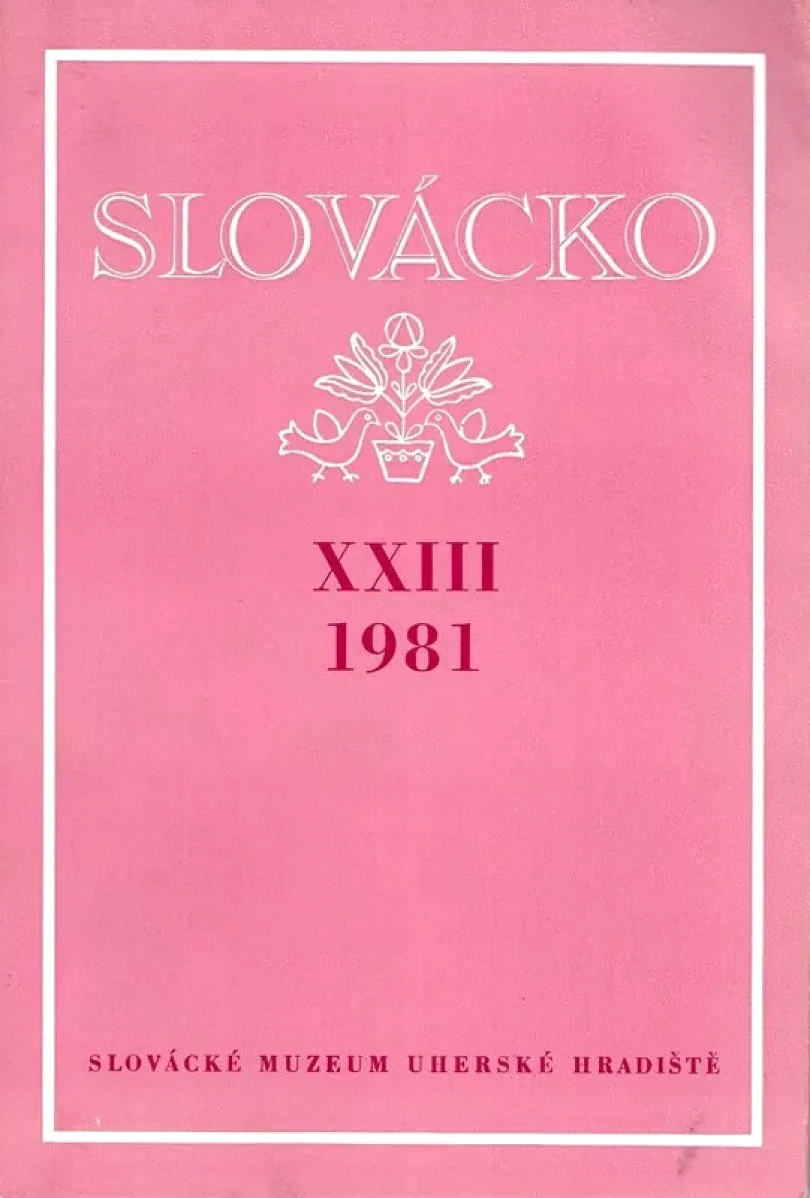Slovácko XXIII. 1981 (, 1981)