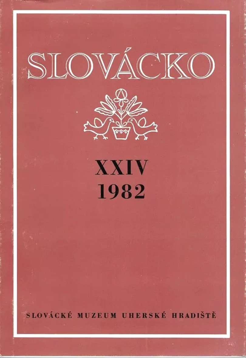 Slovácko XXIV. 1982 (, 1983)
