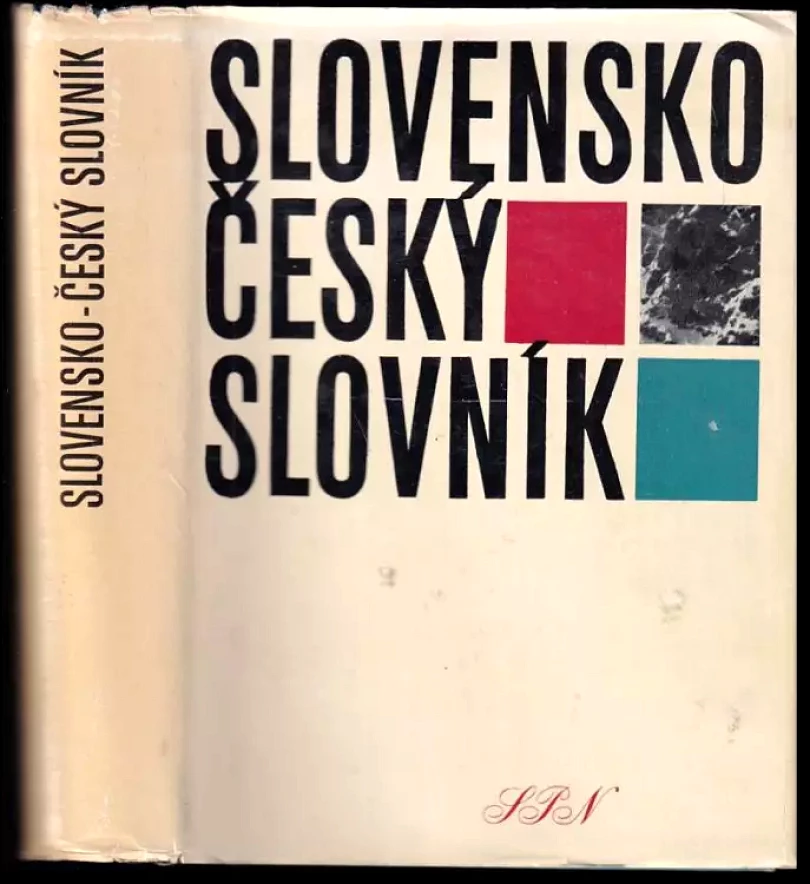 Levně Slovensko-český slovník (Želmíra Gašparíková, 1967)