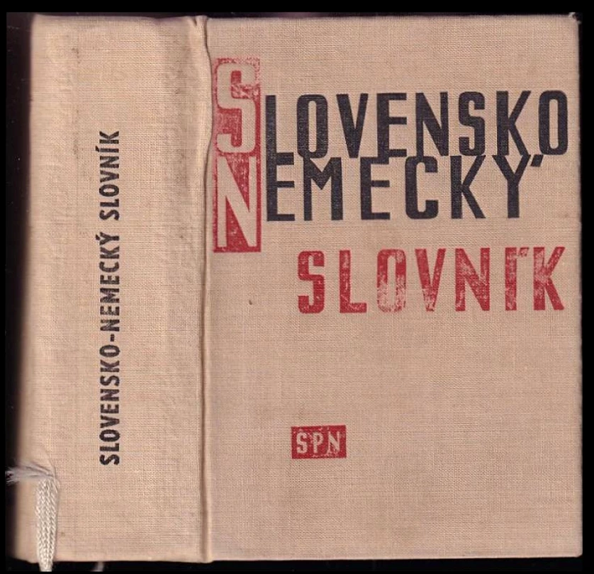 Slovensko-nemecký slovník (Tomáš Dratva, 1967)