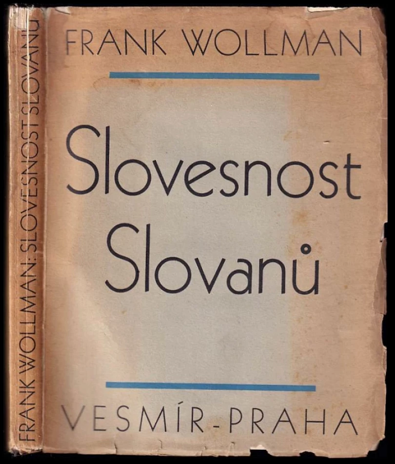 Levně Slovesnost Slovanů (Frank Wollman, 1928)