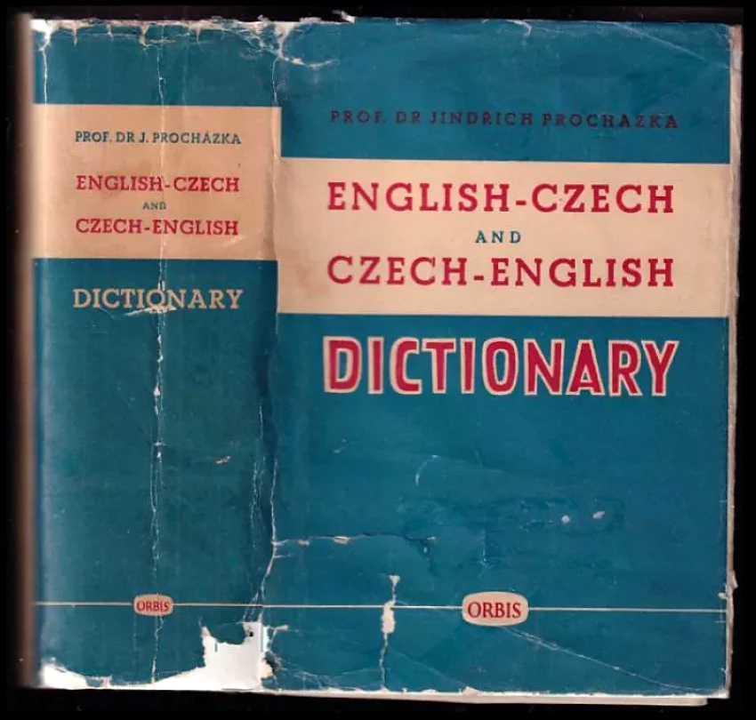 Slovník anglicko-český a česko-anglický (Jindřich Procházka, 1952)