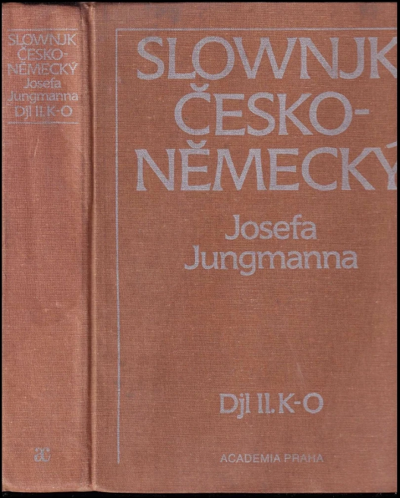 Slovník česko-německý (Josef Jungmann, 1990)