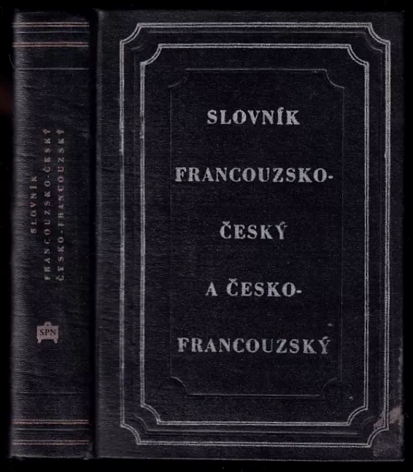 Slovník francouzsko-český a česko-francouzský (Vladimír Buben, 1952)