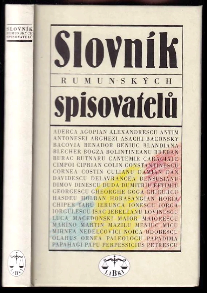 Slovník rumunských spisovatelů (Jiří Našinec, 2001)