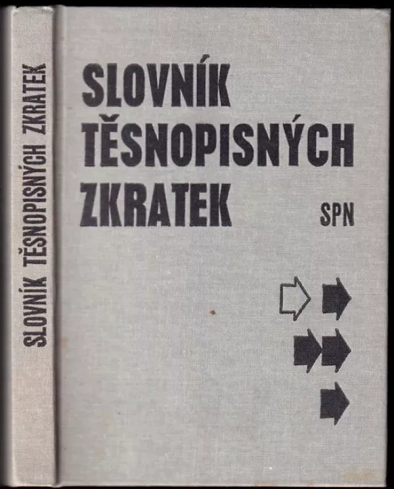 Slovník těsnopisných zkratek (, 1974)