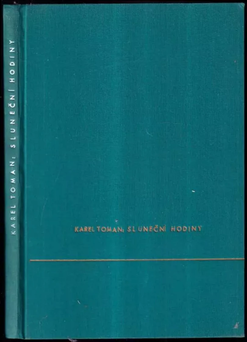 Levně Sluneční hodiny (Karel Toman, 1932)