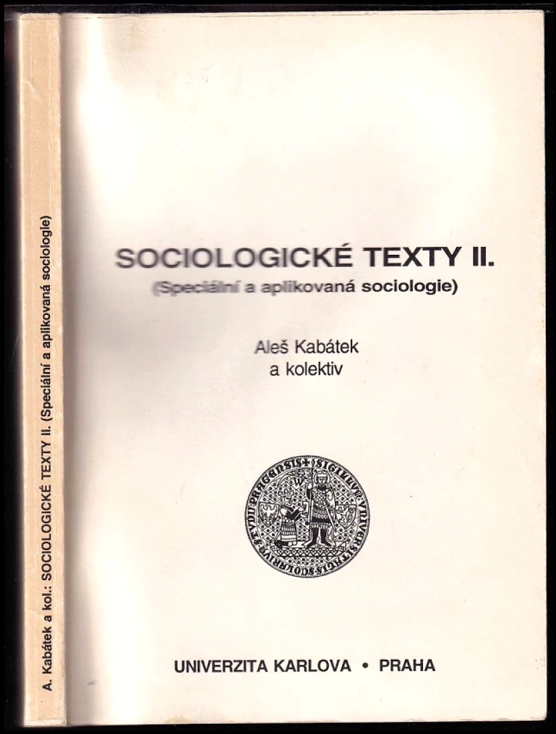 Levně Sociologické texty (Aleš Kabátek, 1994)