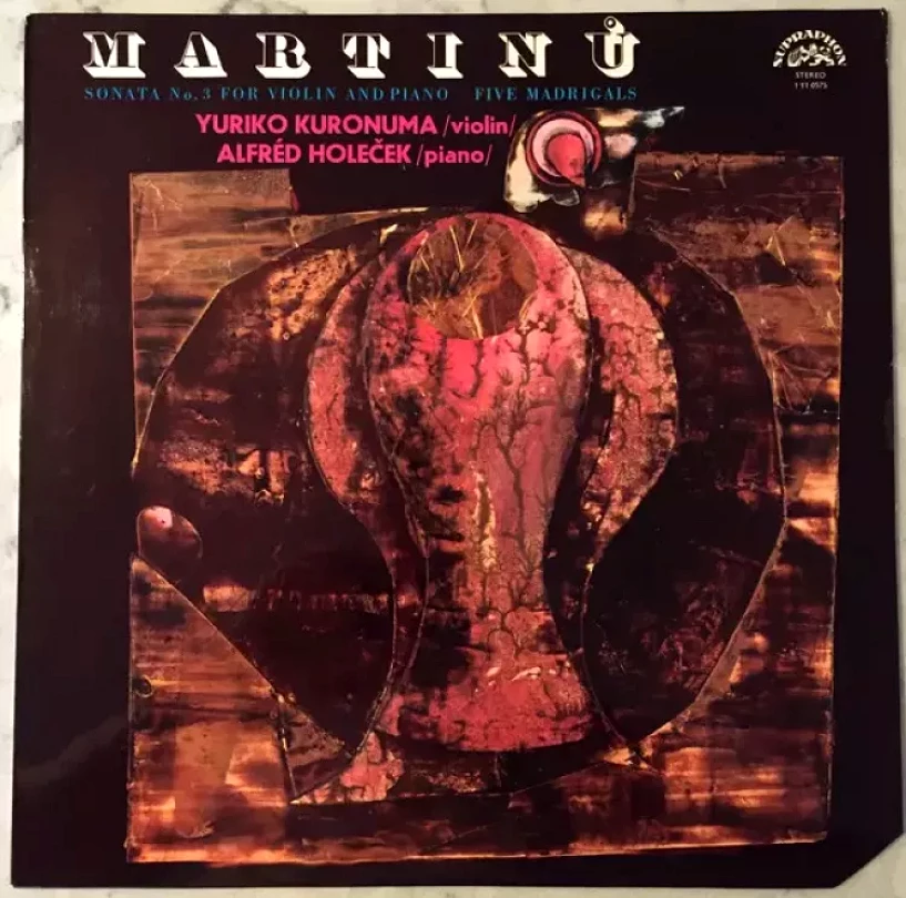 Levně Sonata No. 3 For Violin And Piano / Five Madrigals (Bohuslav Martinů, 1969)