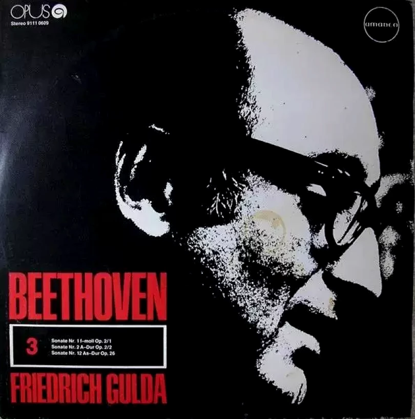 Levně Sonate Nr. 1 F-Moll Op. 2/1 / Sonate Nr. 2 A-Dur Op. 2/2 / Sonate Nr. 12 As-Dur Op. 26 (Ludwig van Beethoven, 1977)