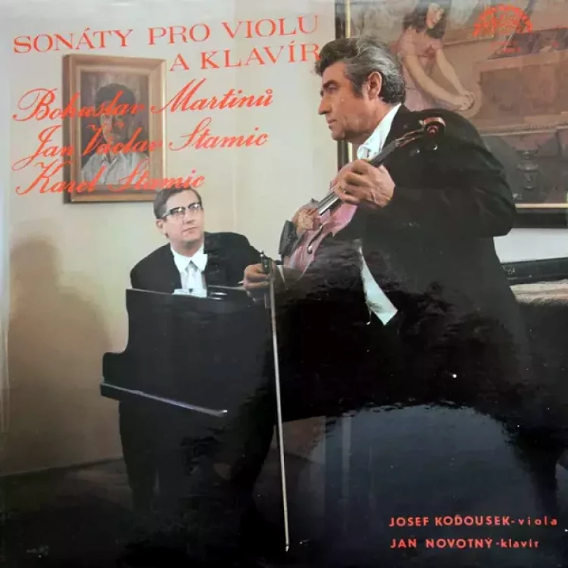 Levně Sonáty Pro Violu A Klavír (Bohuslav Martinů, 1977)