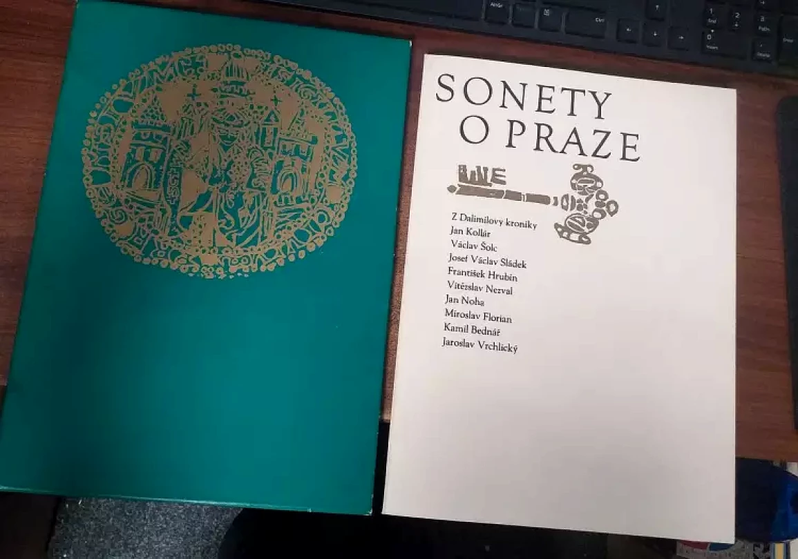 Levně Sonety o Praze : [Výbor z čes poezie]. PODPIS MILOSLAV TROUP (Miloslav Troup, 1975)