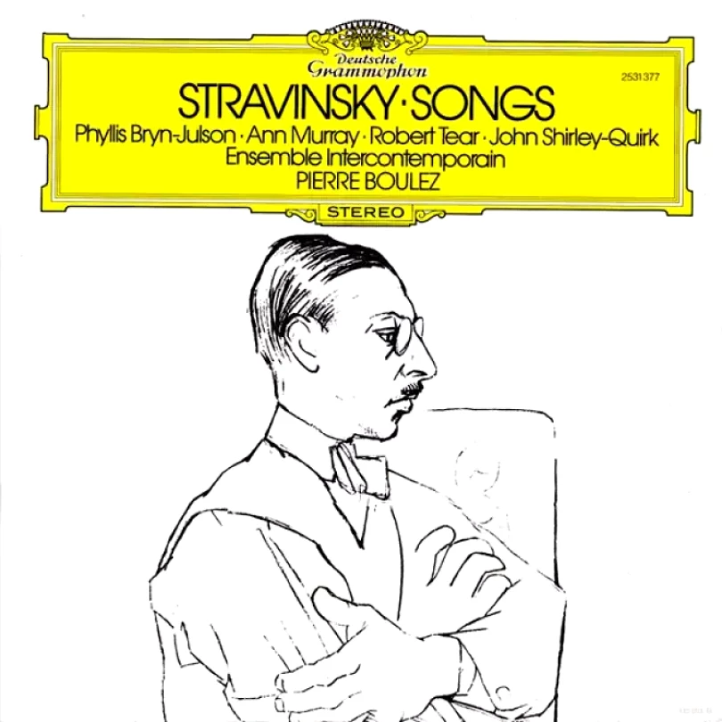 Levně Songs (Igor Stravinsky, 1982)