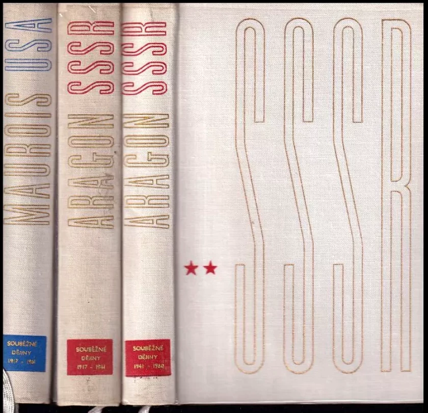 Levně Souběžné dějiny SSSR : Díl 1-0 (Louis Aragon, 1966)