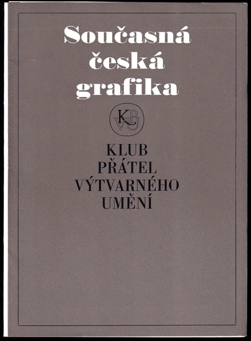 Levně Současná česká grafika (Jaroslav Hlaváček, 1973)