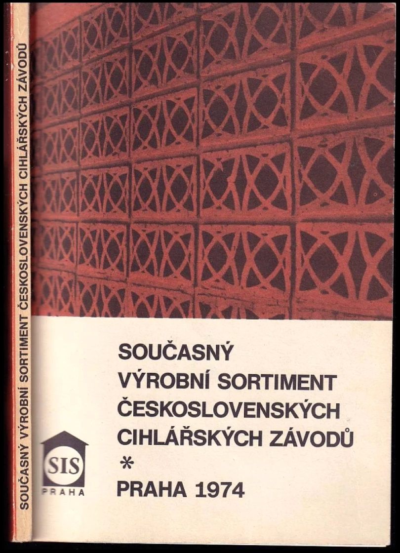 Současný výrobní sortiment Československých cihlářských závodů (, 1974)