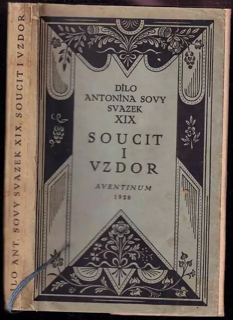 Levně Soucit i vzdor (Antonín Sova, 1928)
