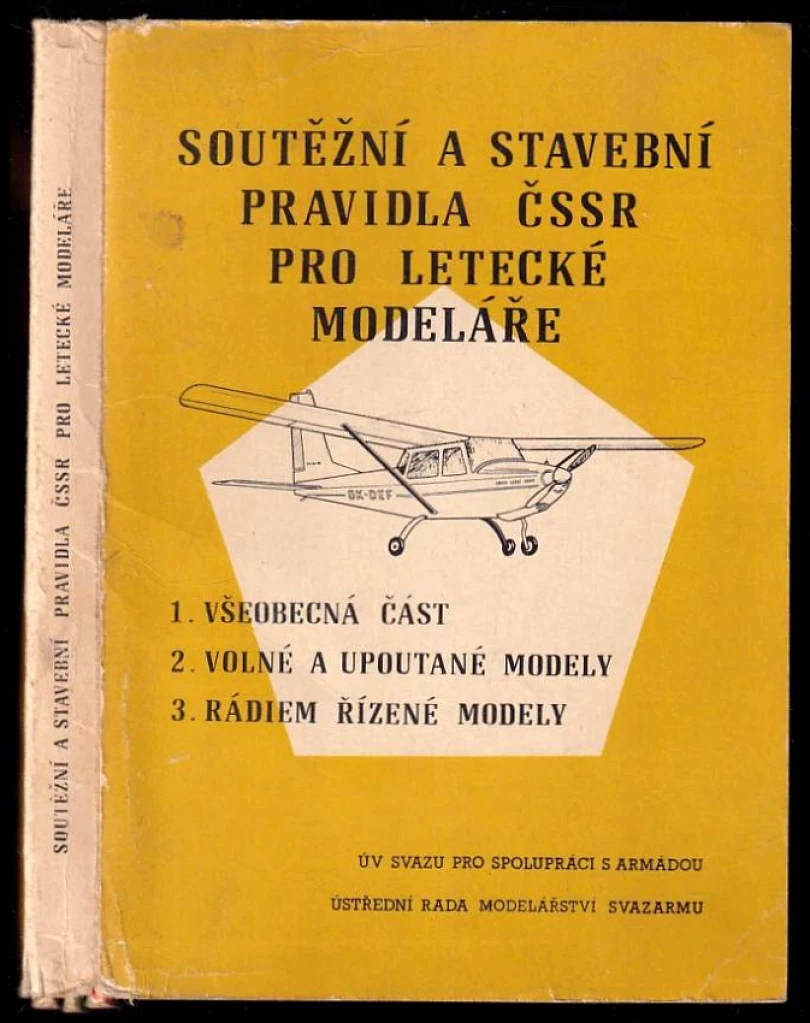Levně Soutěžní a stavební pravidla ČSSR pro letecké modeláře - sešit 1 - 3 - KOMPLET (Jiří Havel, 1983)