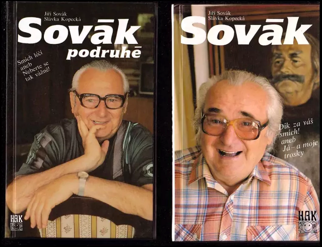 Levně Sovák - dík za váš smích!, aneb, Já - a moje trosky + Sovák podruhé - smích léčí aneb Neberte se tak vážně! (Slávka Kopecká, 1993)