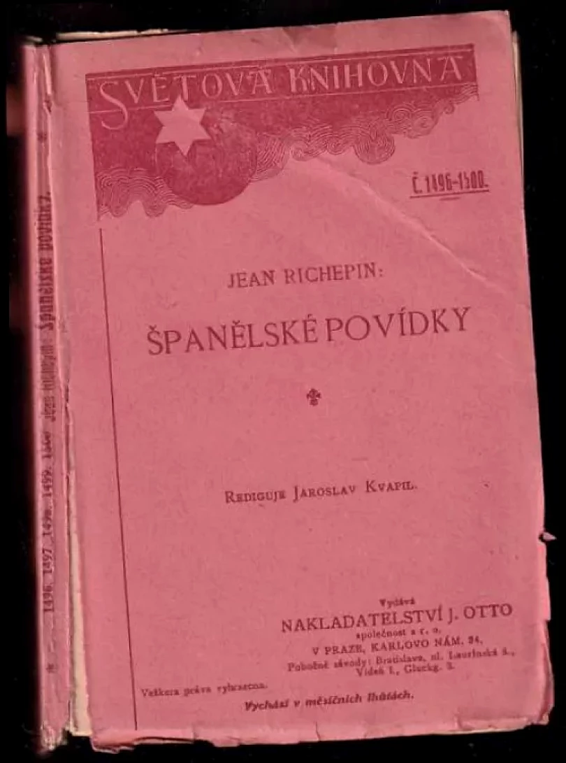 Španělské povídky (Jean Richepin, 1921)