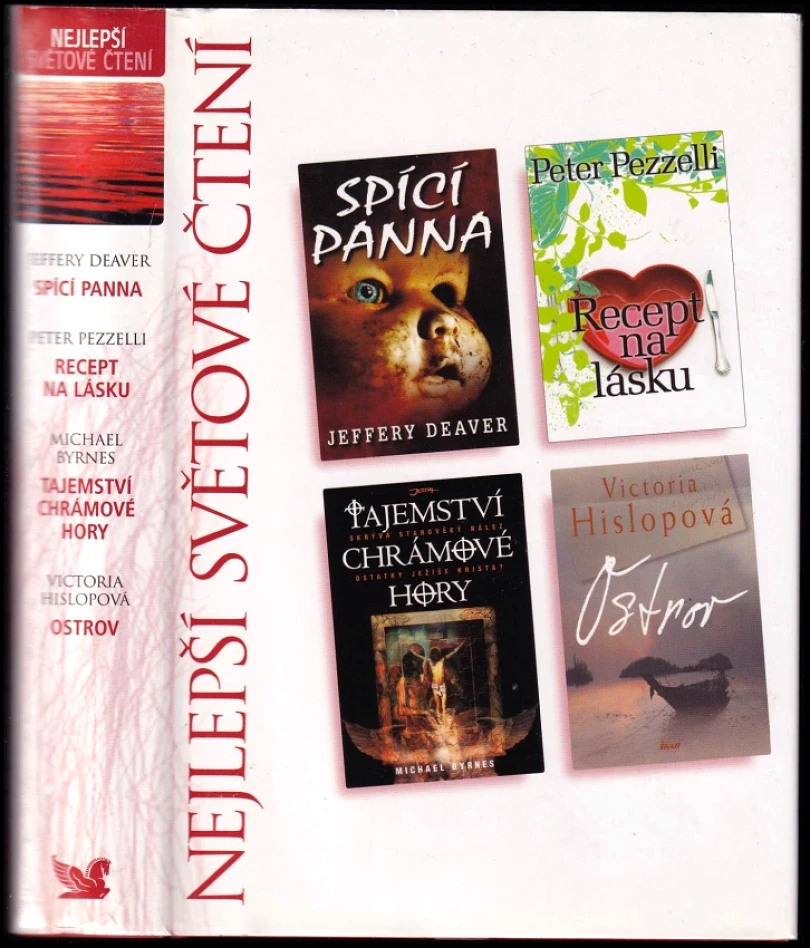 Levně Nejlepší světové čtení : Spící panna + Recept na lásku + Tajemství chrámové hory + Ostrov (Jeffery Deaver, 2008)