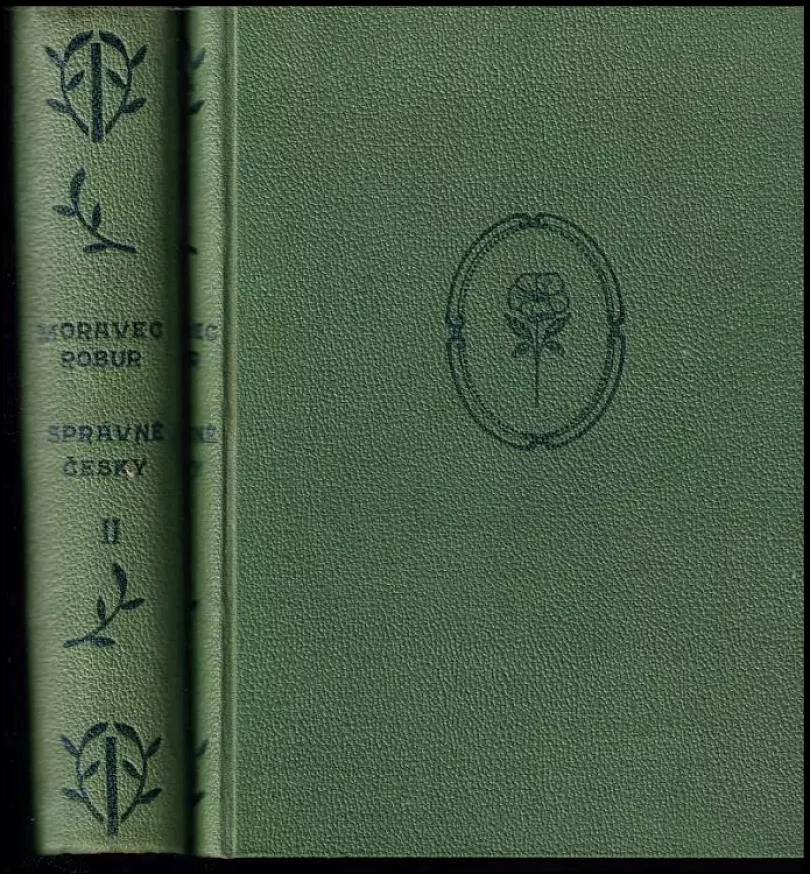 Levně Správně česky Díl II, [L-Z]. (Otakar Moravec-Robur, 1940)
