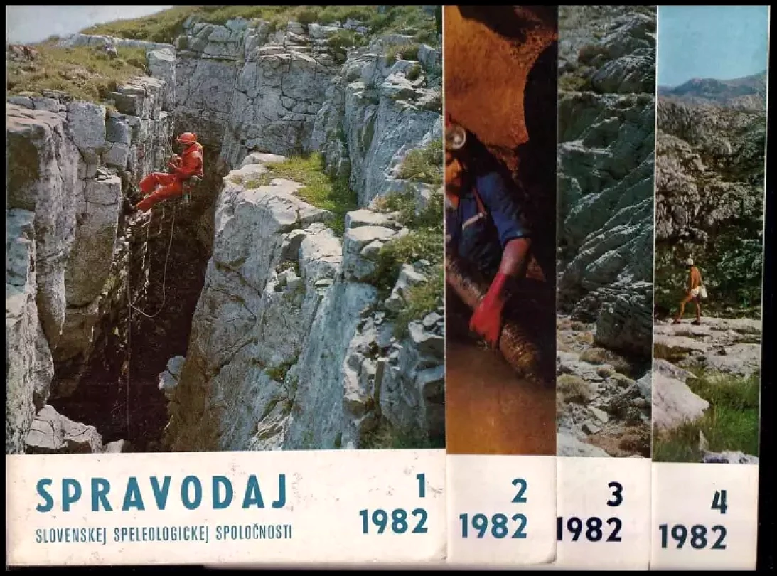 Spravodaj Slovenskej speleologickej spoločnosti 1982 KOMPLET (, 1982)
