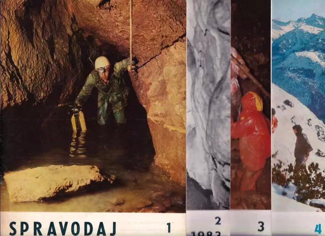 Spravodaj Slovenskej speleologickej spoločnosti 1983 KOMPLET (, 1983)