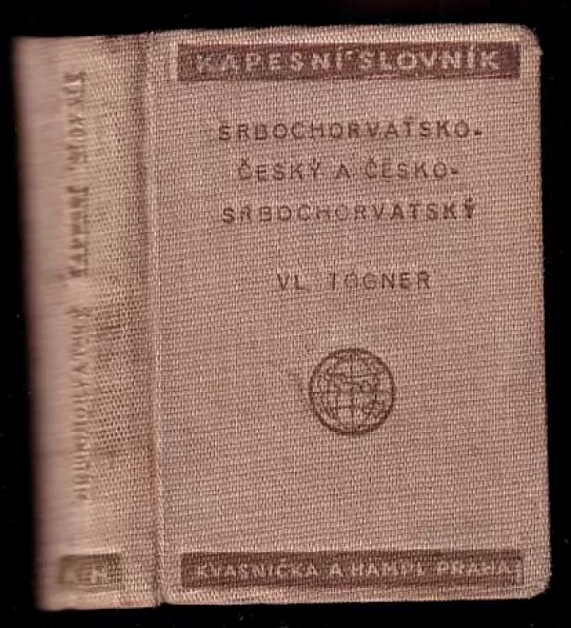 Srbochorvatsko-český a česko-srbochorvatský kapesní slovník (Vladimír Togner, 1946)