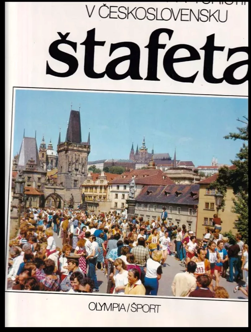Levně Štafeta po třicet let nesená sportovci od Plzně po Košice (, 1987)