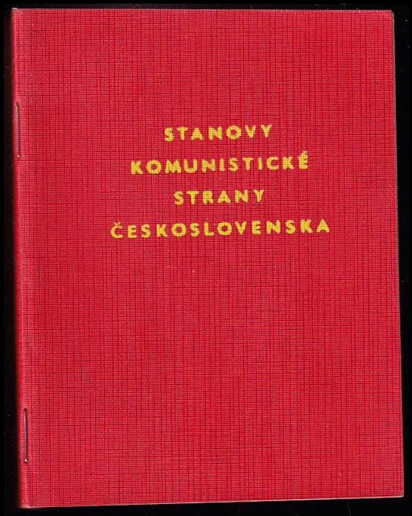 Levně Stanovy Komunistické strany Československa (, 1971)