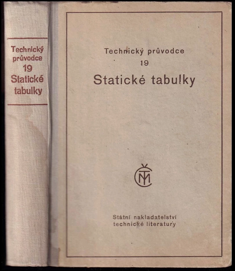 Statické tabulky (, 1954)