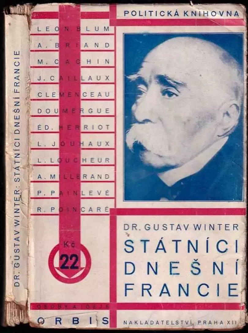 Státníci dnešní Francie : osoby a ideje (Gustav Winter, 1927)