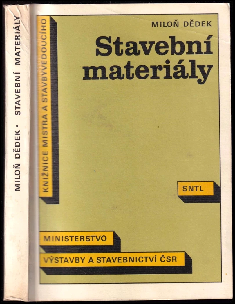 Stavební materiály (Miloň Dědek, 1989)