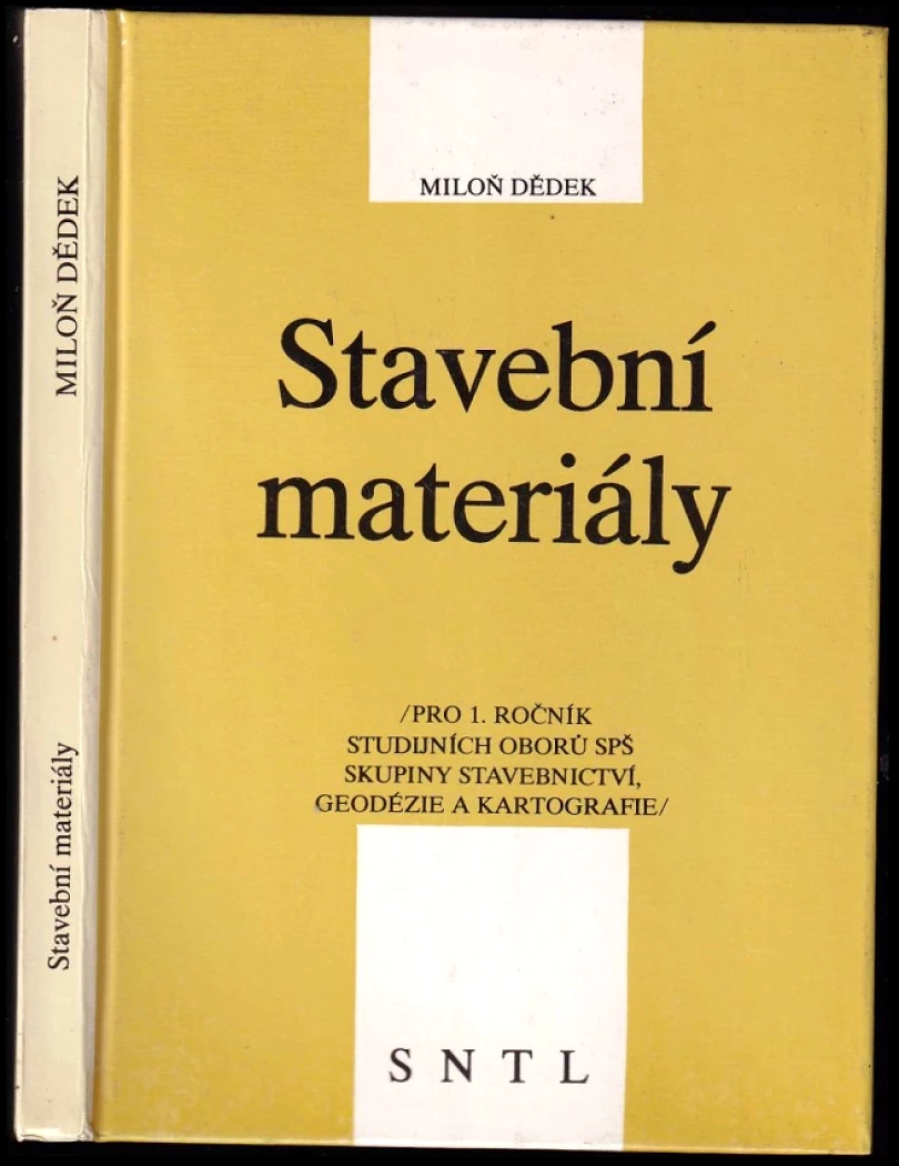 Levně Stavební materiály (Miloň Dědek, 1990)