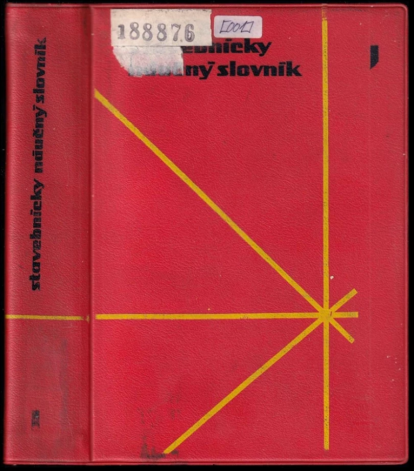 Stavebnícky náučný slovník I. (Samo Šaling, 1961)