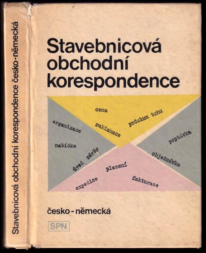 Stavebnicová obchodní korespondence česko-německá (Antonín Dynda, 1975)