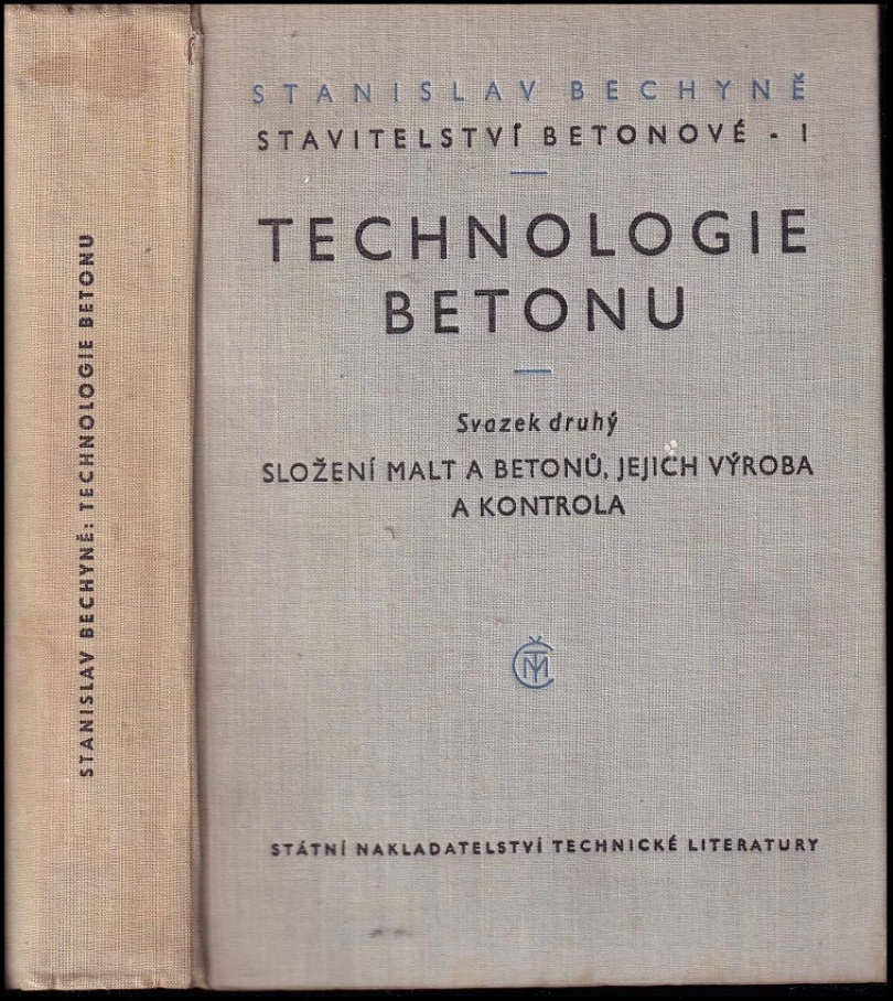 Levně Stavitelství betonové I (Stanislav Bechyně, 1957)