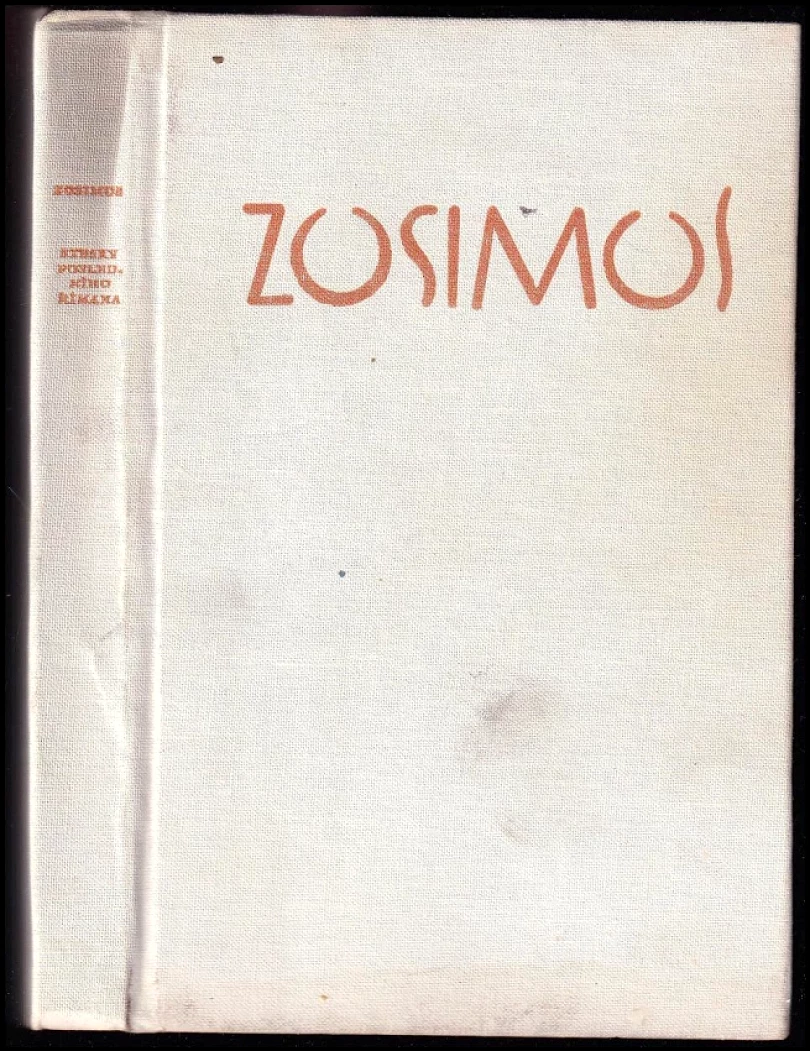 Stesky posledního Římana (Zósimos, 1983)