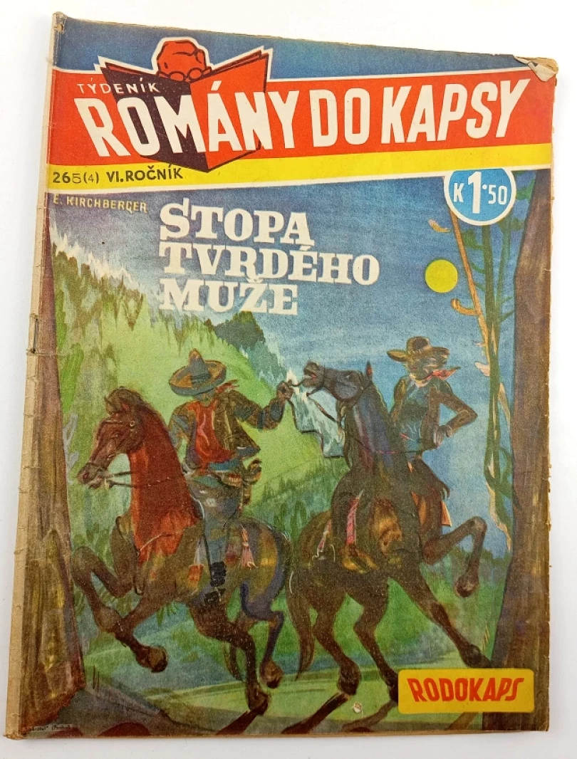 Stopa tvrdého muže - Rodokaps 265 (4) - Romány do kapsy - ročník VI. (Eduard Kirchberger, 1940)
