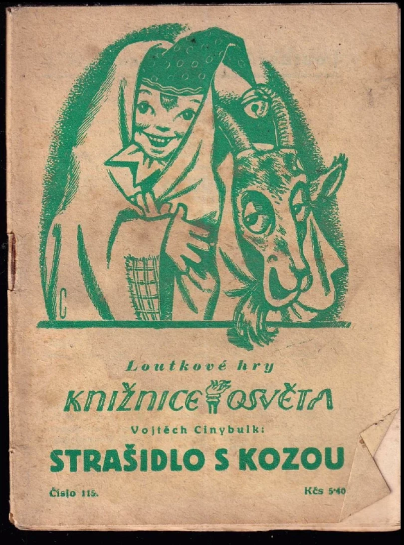 Levně Strašidlo s kozou (Vojtěch Cinybulk, 1946)
