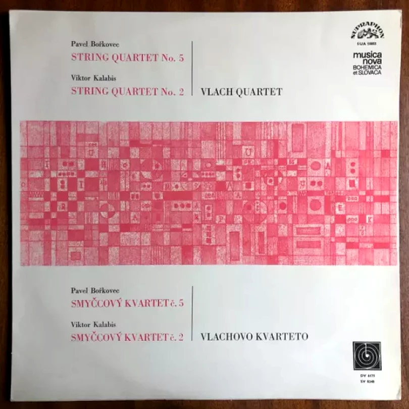 Levně String Quartet No. 5 - Stirng Quartet No. 2 (Viktor Kalabis, 1967)