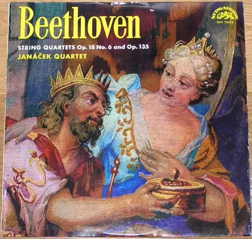 Levně String Quartets Op. 18 No. 6 And Op. 135 (Ludwig van Beethoven, 1966)