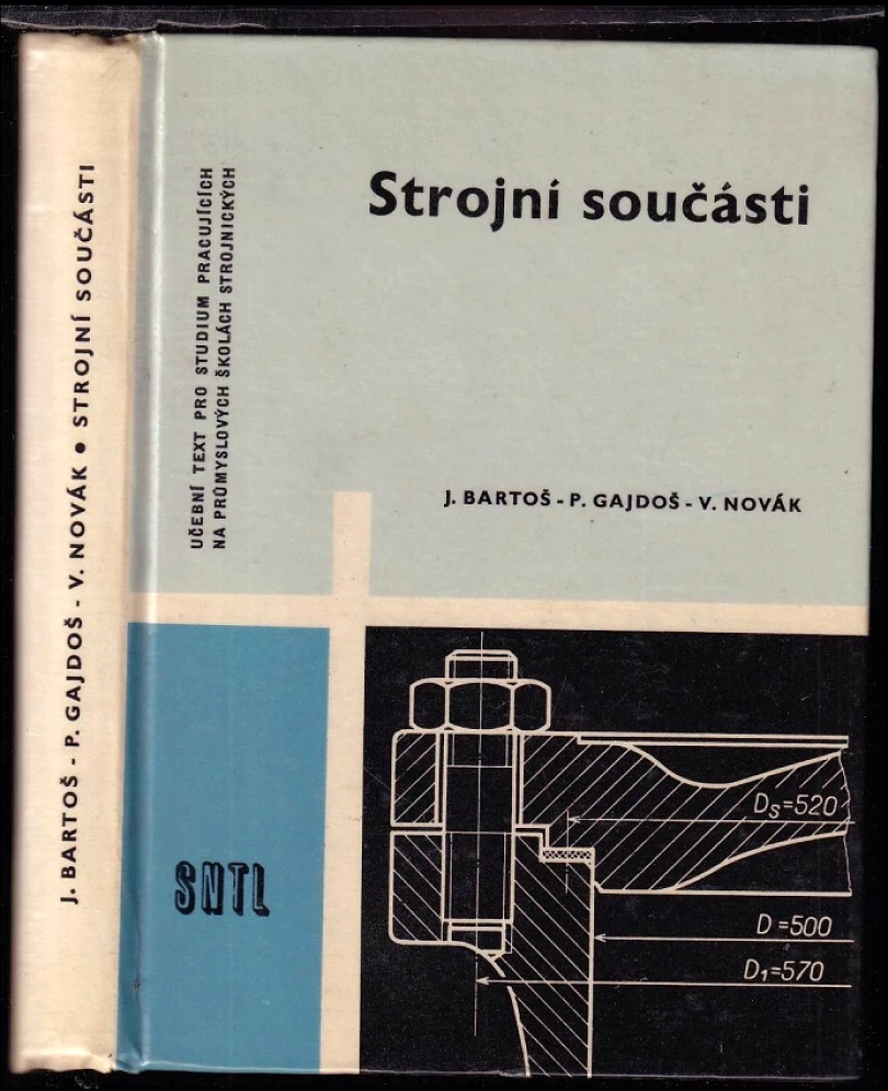 Levně Strojní součásti (Josef Bartoš, 1963)